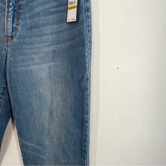 NWT Rachel Roy Silver Sequin Embellished Straight Leg Ankle Denim Jeans 29 - Picture 5 of 14